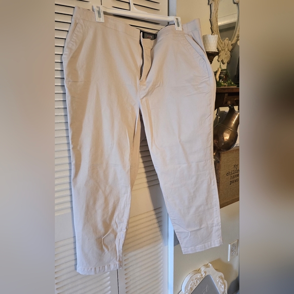 NWT Torrid Cream Pants - Picture 1 of 9